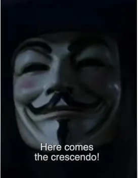 Vista 3 de Máscara V for Vendetta Start a Revolution
