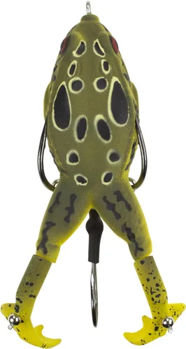 Vista 15 de LUNKERHUNT - Cebo de rana para pesca de lubina Rana de cuerpo suave y hueco sin enganches para pesca de lubina y trucha Señuelo de rana realista