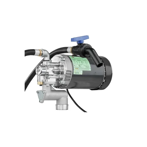 Vista 4 de GPI - Bomba de transferencia de aceite de servicio pesado L5132 para fluidos de alta viscosidad, 32 QPM/8 GPM, 115/230 voltios CA (142100-02)