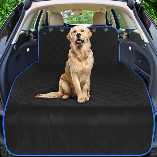 Vista 8 de Active Pets Forro de carga para perros, funda antideslizante duradera para asiento de vehículo, protege contra la suciedad y el pelaje, forro