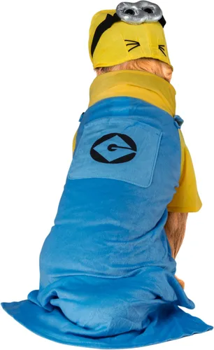 Vista 4 de Disfraz de minion de Mi villano favorito 2 para mascota, 2x, Azul