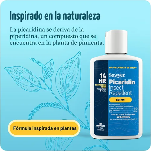 Vista 3 de Repelente de insectos Sawyer Products con un 20 % de Picaridin