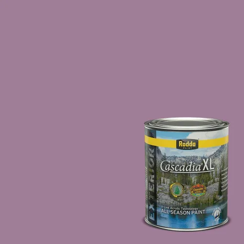 Vista 155 de Rodda Paint CASCADIA ZERO - Pintura plana e imprimación para interiores en uno, cuarto de galón, rosa Mullen
