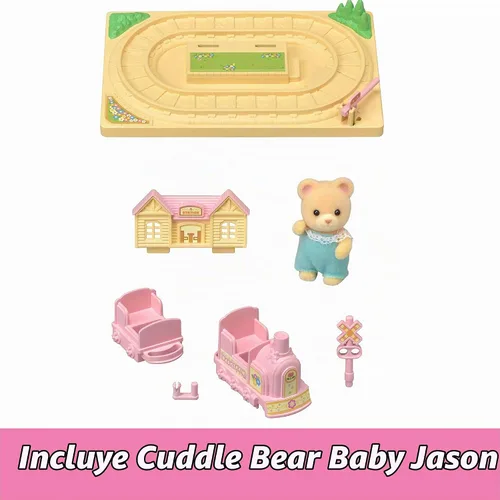 Vista 2 de Calico Critters Baby Choo-Choo Tren