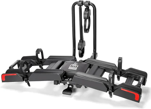 Vista 8 de Adaptador de barra transversal de bicicleta para portabicicletas – Barra transversal de tubo superior ajustable – Barra adaptadora de bicicleta