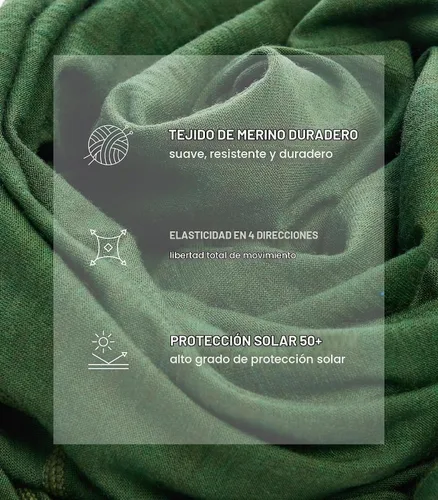 Vista 6 de Camisas 100% de lana merino para hombre, ropa interior térmica, capa base 190 negro