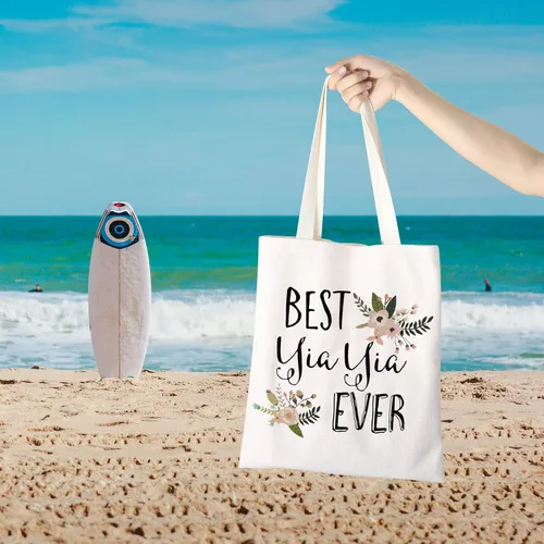 Vista 2 de GJTIM Yiayia Gift Best Yiayia Ever Gift Grandma Toiletry Travel Bag Gift for Grandma Toiletry Travel Bag Gift for Grandma