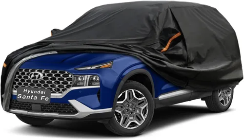 Vista 9 de GUNHYI - Funda para automóvil SUV de 7 capas, ajuste personalizado para BMW X1 (2010-2025), impermeable para todo tipo de clima, resistente