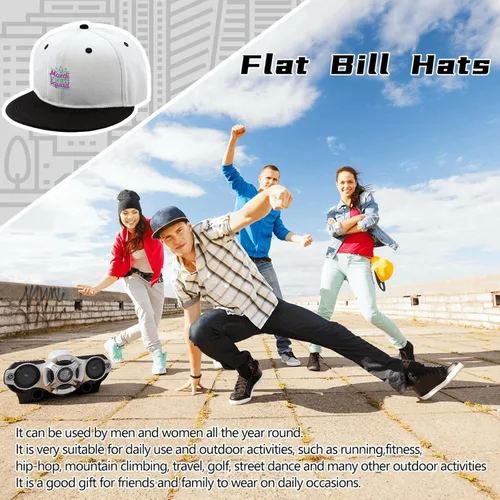 Vista 7 de That Reads masadi Grass Squads Hats Blue hat White Mens Hats Gifts for Boyfriends Workout Hats