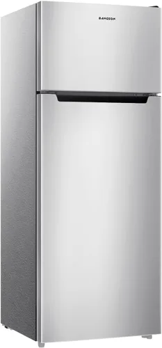 Vista 7 de BANGSON Refrigerador de 7.7 pies cúbicos con congelador, refrigerador de tamaño para apartamento con congelador superior, gran capacidad, ahorro