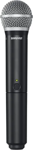 Vista 10 de Sistema de micrófono inalámbrico Shure BLX24/PG58 - Vida de batería de 14 horas, rango de 300 pies, UHF Incluye micrófono vocal de mano PG58
