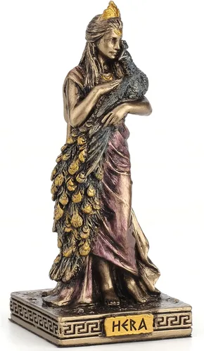 Vista 2 de Veronese Design Figura miniatura de los dioses griegos (Hera, Bronce)