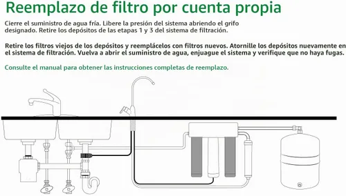 Vista 7 de A. O. Smith AO-4000-CARBON Reemplazo Genuino Para uso con AO-US-RO-4000