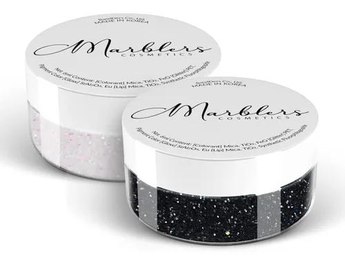 Vista 106 de MARBLERS Polvo de mica natural grueso [perla azul acero] 0.11 onzas (0.11 oz) altamente pigmentado no tóxico, vegano, libre de crueldad animal