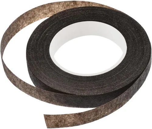 Vista 3 de uxcell 2 rollos de 1/2 pulgada de ancho 30 yardas de cinta floral marrón adhesivos florales kits de arreglos florales