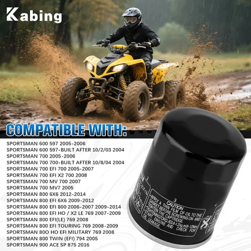 Vista 7 de 2540086 Filtro de aceite para Polaris Ranger 1000 900 800 700 570 Ranger XP 1000 900 RZR 800 900 General 1000 Victory Xpedition