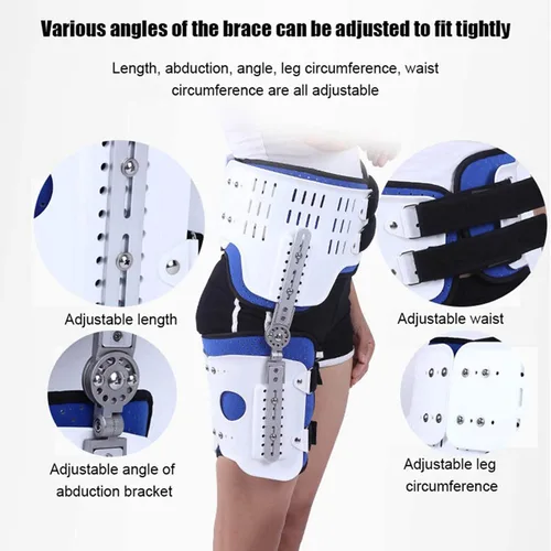 Vista 3 de Hip Stabiliser Support Brace, Support Wrap for Hip Muscles Pain Relief Orthosis Compression Brace, Hip Sprain Protection Orthosis Fixation Bracket