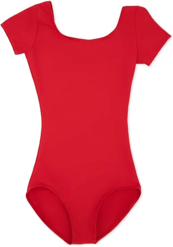 Vista 8 de Capezio Leotardo de manga corta para niñas - Chicas