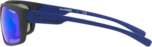 Vista 4 de ARNETTE Gafas de sol rectangulares 4242 para hombre, Fastball 2.0 Negro Mate Verde