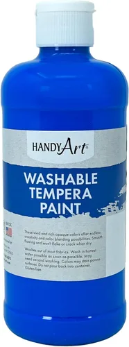 Vista 17 de Handy Art Little Masters - Pintura lavable, 16 onzas, color negro Bright & Mixable, High Opacity, Washable Colors for Classroom, Students, Kids