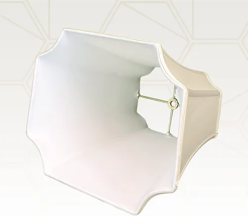 Vista 3 de Royal Designs, Inc. Persiana rectangular de esquina invertida, BS-712-11BG-2, oro antiguo, (4.25 x 6) x (8 x 11) x 8.75, juego de 2