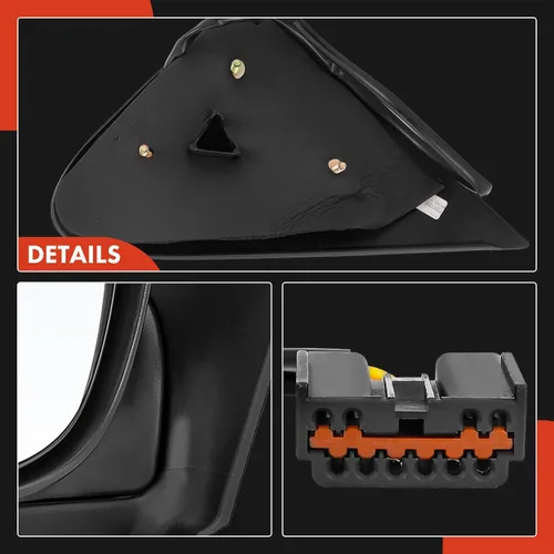 Vista 7 de A-Premium Par (2) espejos manuales para puerta del conductor y del pasajero, compatible con Ford F-150 1997-2003, F-150 Heritage 2004, F-250