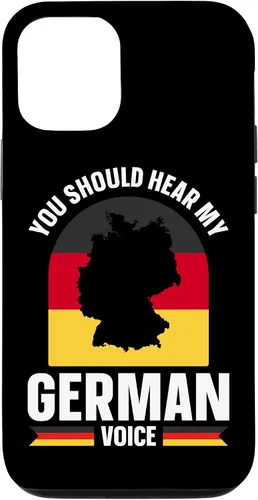 Vista 11 de Funda para iPhone 12 mini You Should Hear My German Voice Scream Teacher Alemania