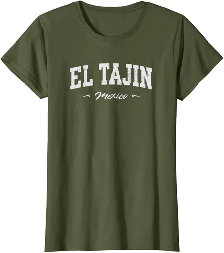Vista 77 de Camiseta de recuerdo deportivo El Tajin Mexico, Negro