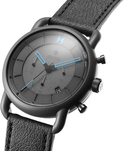 Vista 2 de MVMT Blacktop Solar Men's Analog Chronograph Watch
