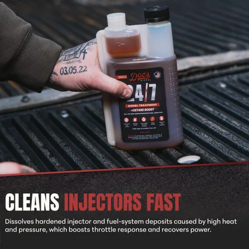 Vista 6 de Doc's Diesel 24/7 Cetane Boost + aditivo todo en uno, 16 onzas, trata 400