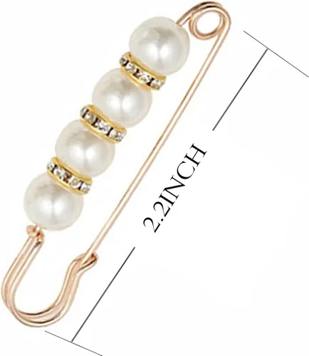 Vista 4 de Broche de 10 broches para mujer, hebilla de ropa, broches grandes, chal de seguridad, bufanda multifunción para cambiar la cintura, moda