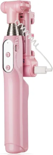 Vista 3 de Sirui SS-01 Smart Selfie Stick con luz LED incorporada, rosa