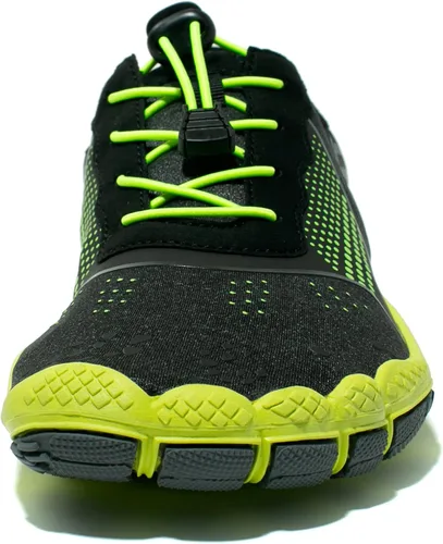 Vista 3 de deenor Adjustable Water Shoes for Men Quick Dry Wide Toe Aqua Shoes for Swim Beach Surf