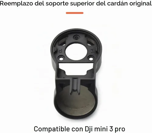 Vista 2 de Piezas de repuesto de soporte superior para Dji Mini 3 Pro Gimbal Yaw Axis Piezas de reparación de soporte superior para Dji Mini 3 Pro Drone.