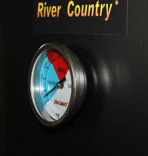 Vista 4 de River Country Barbacoa ajustable de 3 pulgadas (RC-T34CC) Medidor de temperatura de 50 a 550F