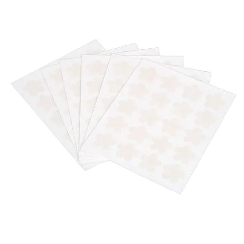Vista 5 de 120PCS pegatinas de detección para protector solar reutilizable flor en forma de parches de protección solar