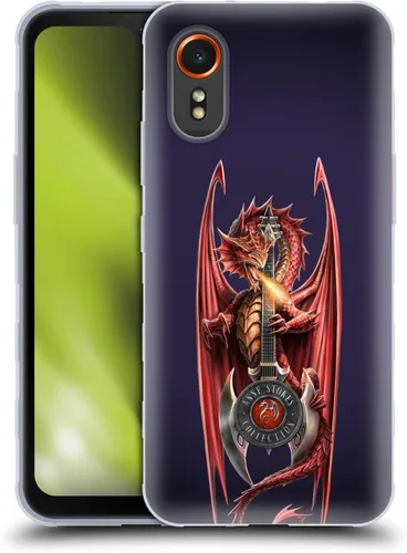 Vista 13 de Head Case Designs Funda de gel suave con licencia oficial de Anne Stokes Dagger Dragons compatible con Samsung Galaxy Xcover7 5G