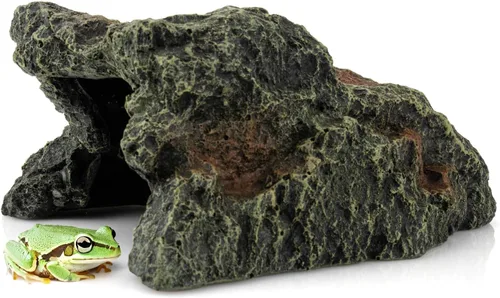 Vista 5 de Accesorios para tanques de tortuga de resina: crea un escondite y hábitat ideales para reptiles
