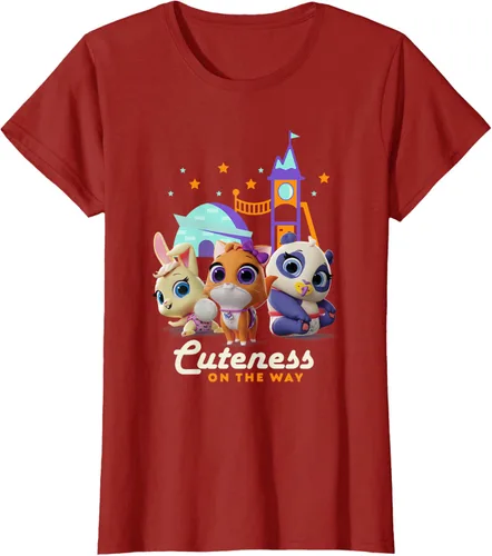 Vista 65 de Disney Camiseta Junior T.O.T.S. Cuteness On the Way Negro