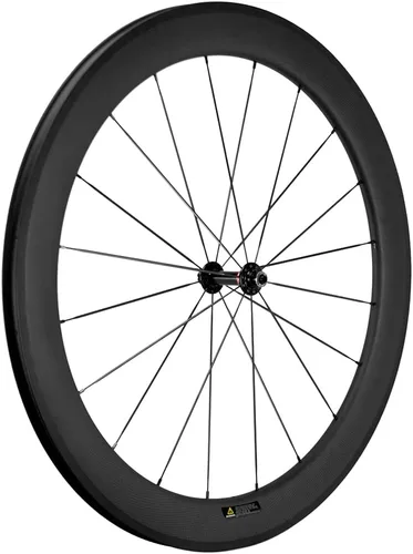 Vista 3 de Sunrise Ruedas de carbono para bicicleta, 2.362 in, profundidad, 0.984 in, anchura, juego de ruedas 700c, llanta de ciclismo de carretera