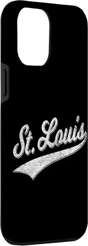 Vista 3 de Funda para iPhone 12 Pro Max ST. LOUIS MISSOURI VARSITY SCRIPT SPORTS JERSEY