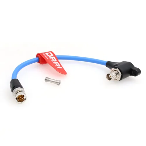 Vista 8 de Cable protector SDI 12G aisladores galvánicos BNC macho a ángulo recto BNC hembra para RED Komodo, ARRI Mini (negro)