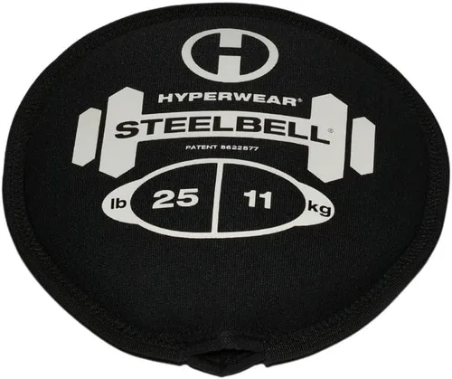 Vista 5 de Hyperwear SteelBell - Hyper Flex neopreno elástico de 4 vías, entrenamiento de fuerza patentado sin fugas Slam Ball - Tiro de acero estadounidense