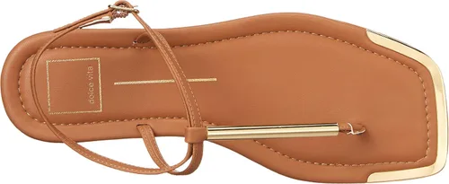 Vista 5 de Dolce Vita Archey - Sandalia plana para mujer, Blanco