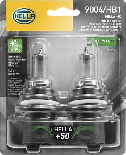 Vista 7 de HELLA 9004 - Kit de ampolla doble de 2.0 TB de alto rendimiento, 12 V, 65/45 W, paquete de 2