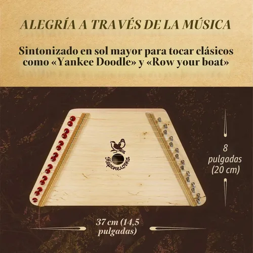 Vista 5 de Arpa de falda productor de música