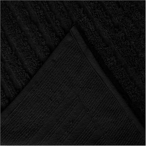 Vista 4 de Better Trends Colección Ashton - Colchas de chenilla con mechones, tamaño individual, color negro, 100% algodón, diseño de medallón de chenilla