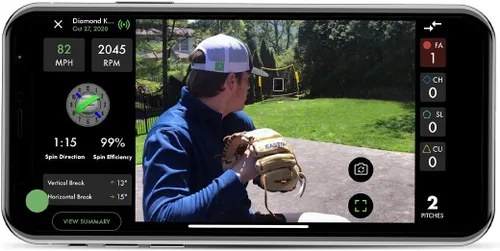 Vista 6 de Diamond Kinetics PitchTracker - Béisbol