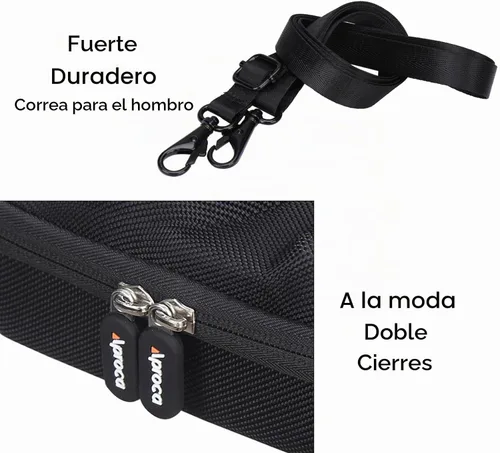 Vista 3 de Aproca Funda protectora rígida portátil, para cámara digital Sony Alpha a6000 / a6100 / a6400 / a6600 sin espejo