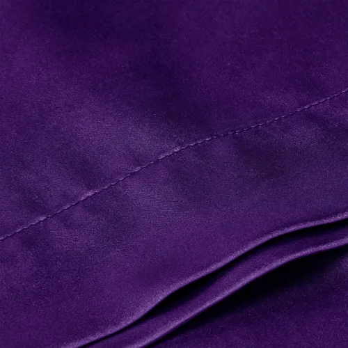 Vista 2 de Konnect - Juego de 2 fundas de almohada turcas sedosas para cabello y piel, paquete de 2 fundas de almohada Queen con cierre de sobre, satén turco